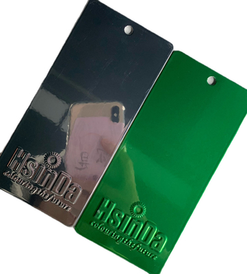 ภาพลวงตา Color Super Chrome Dry Plating Green Electrostatic Powder Coating Spray Paint