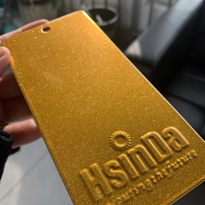 โครมทองสปาร์เคิล โลหะไฟฟ้าสแตตติก Powder Coating สําหรับเฟอร์นิเจอร์ เรือเครื่องใช้สี