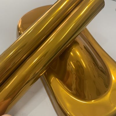 โครงการเคลือบแห้ง 2 ชั้น คลาร์ แคนดี้ทอง Powder Coating กันอากาศ โปร่งใสสูง