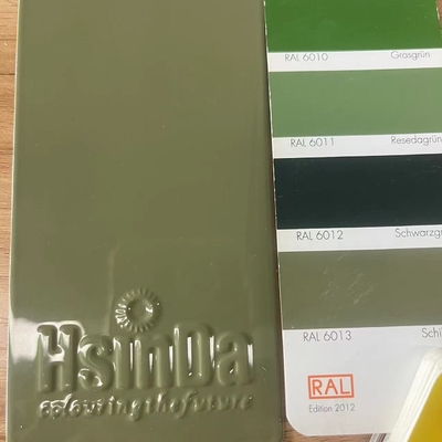 แปรงกระจ่างสูง Ral 6013 Powder Coating Anti-corrosion Epoxy Polyester สเปรย์สีสําหรับเฟอร์นิเจอร์