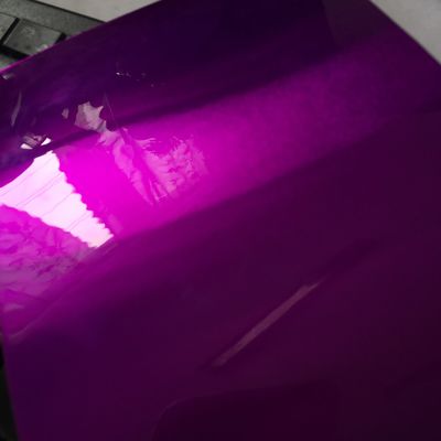 การเคลือบผิวผิวโลหะด้วยผิวโครมสีม่วงสีแคนดี้