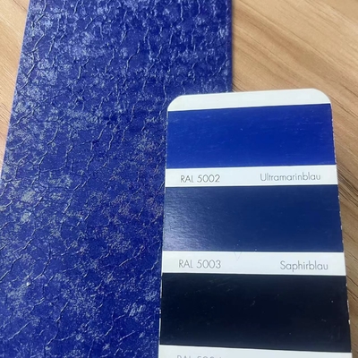 Ral 5002 สิวช้างหมึก สีเคลือบผงไฟฟ้าสแตตติกสําหรับการเสร็จ