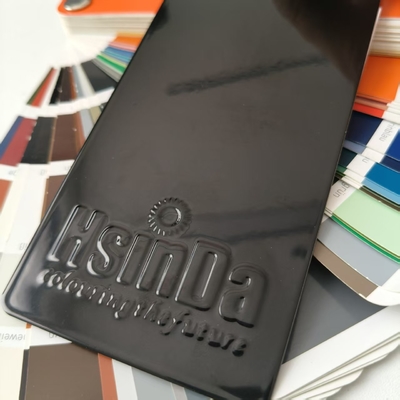 สีฝุ่นเคลือบสีดำเงา RAL 9005 ทนสารเคมี 90-100% สำหรับพ่นสีสปริงด้วยระบบไฟฟ้าสถิต