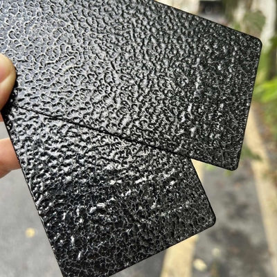 เงิน ดํา Powder Coating Electrostatic Spray Hammer Texture Powder Coating การเคลือบผิวหนังด้วยขัดไฟฟ้า